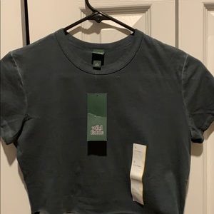 a cropped t shirt brand new!